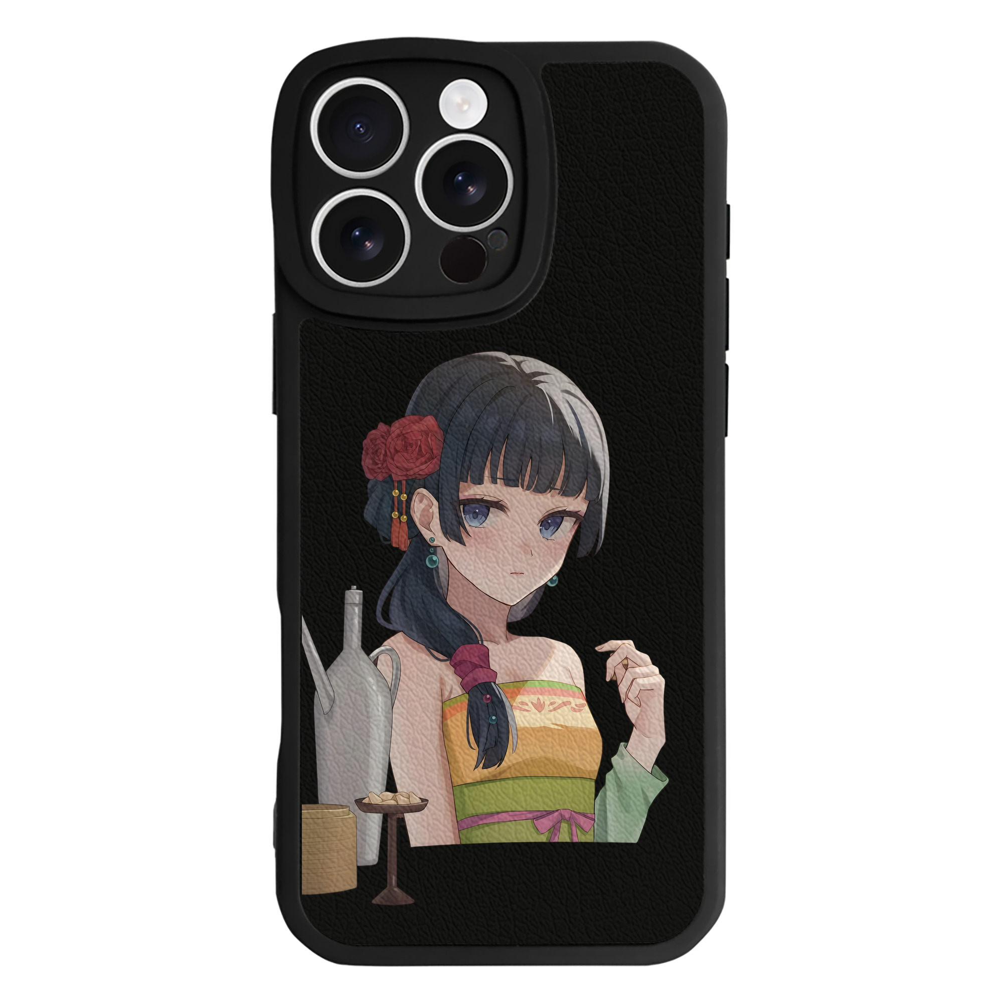 薬屋のひとりごと The Apothecary Diaries 【iPhone 16シリーズ対応】シリコンスマホケース（レザー調） 材質：シリコン